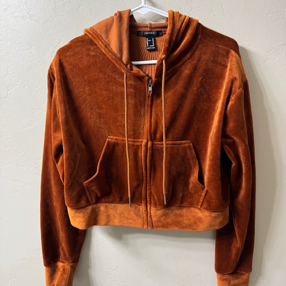 Cropped tracksuit jacket